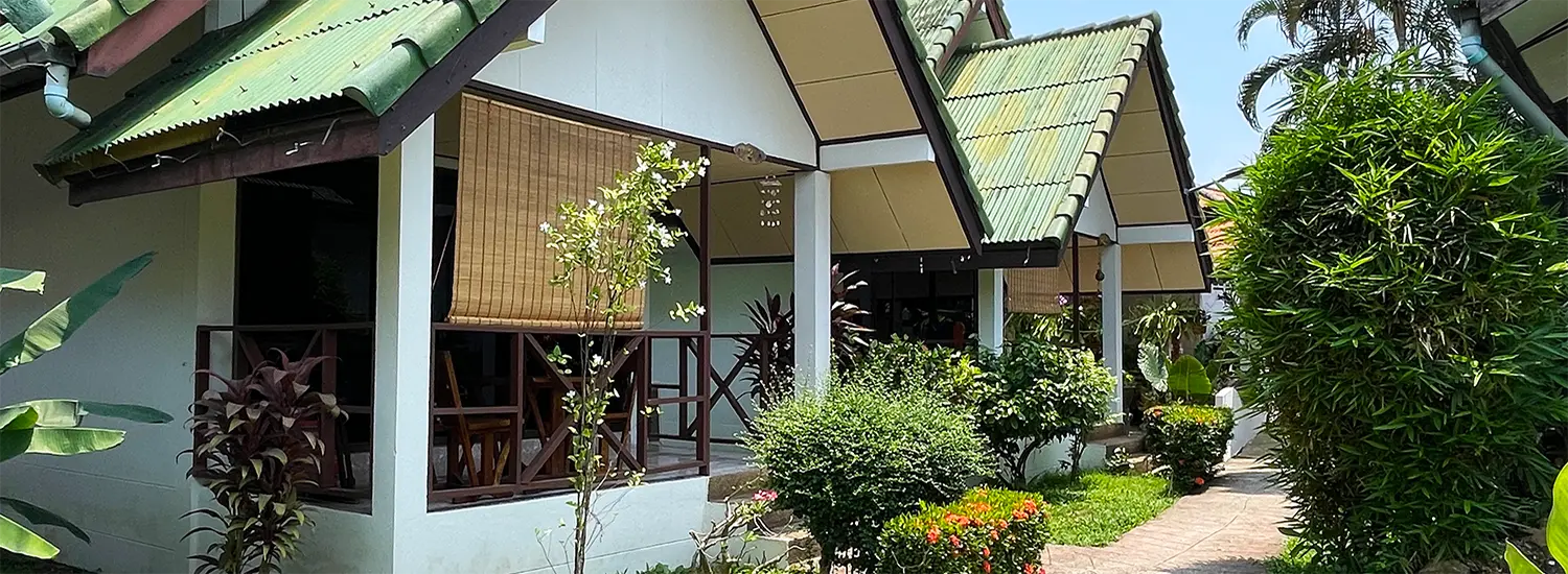 Bungalows du resort Souan Son Beach