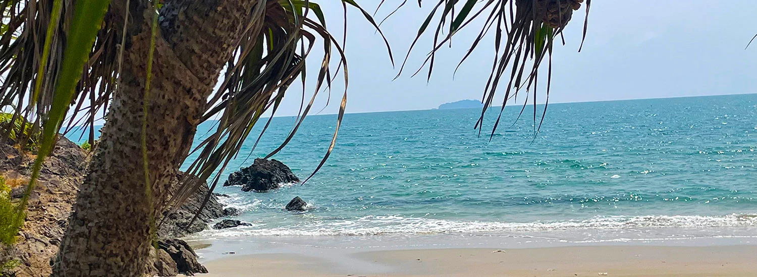 Plage préservée près de Souan Son Beach